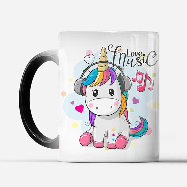 Love Music Unicorn Mug